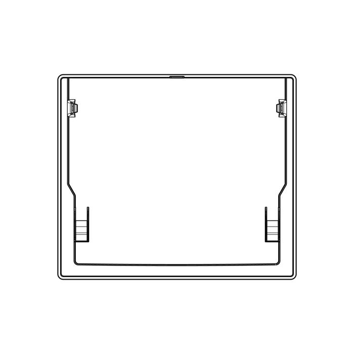 kåpa fläkt-, Husqvarna, 7820, 167x143.5mm