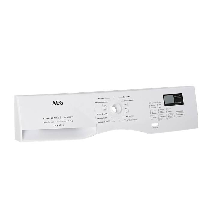 control panel, white, AEG, DE