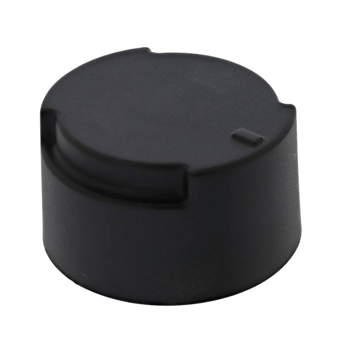 knob, mat black