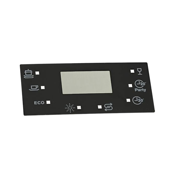 Cover,control panel,silkscreened,overlay