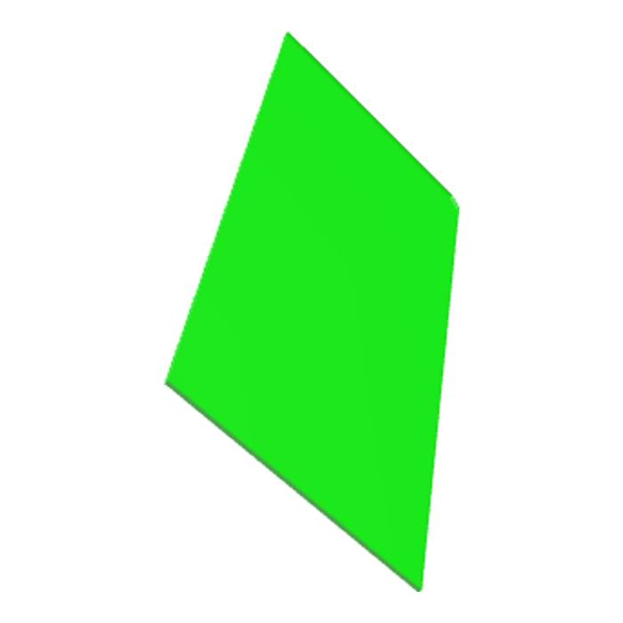 Door Glass - 526X259mm