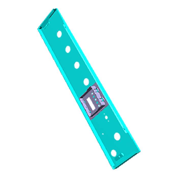 BEDIENBLENDE,INOX,60CM,6K,SET