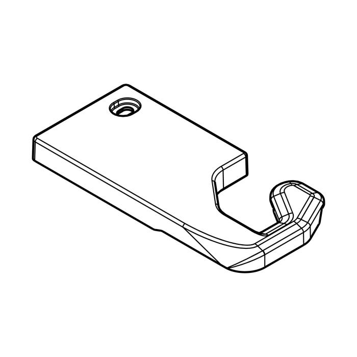 top cover, hinge, left, GR