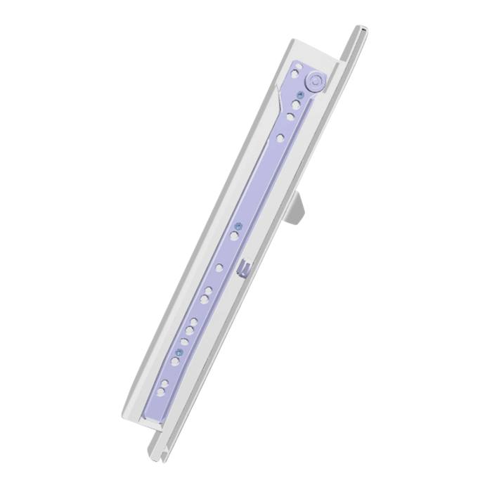 guidance rail, assembly, left, 437mm