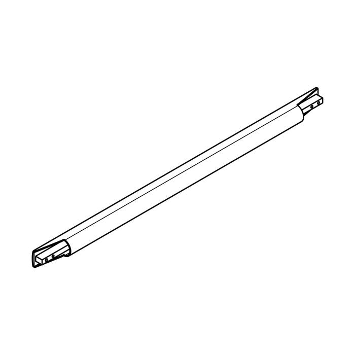 door handle, inox, L=505mm