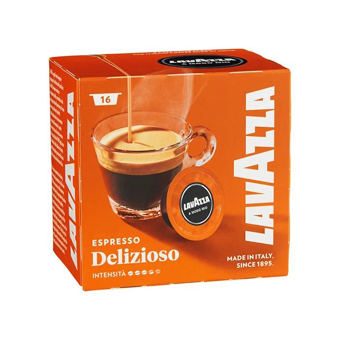 A Modo Mio Deliziosamente - 16 Lavazza Espresso Coffee Capsules