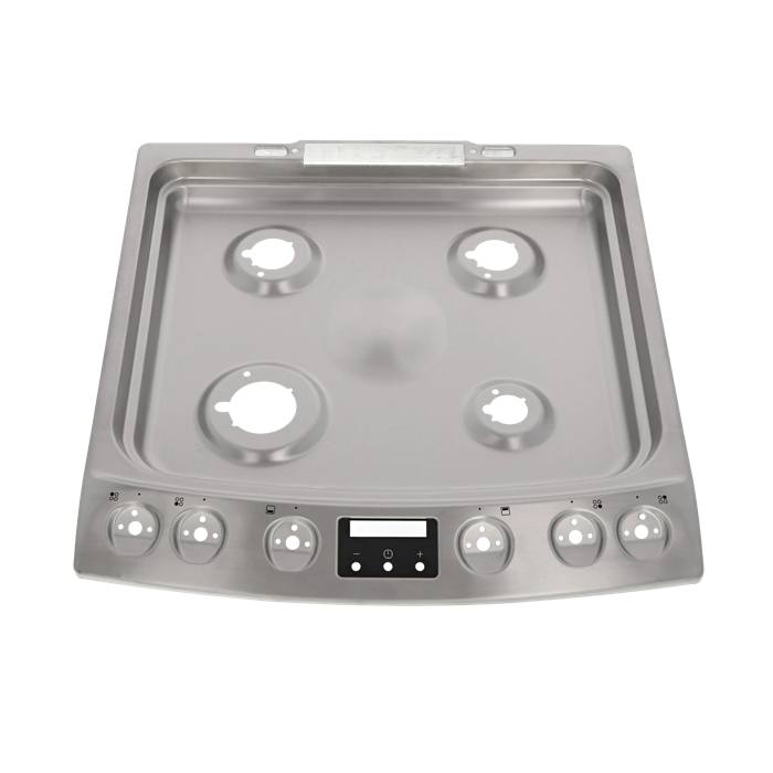 work top, stainless, 546x637,5mm