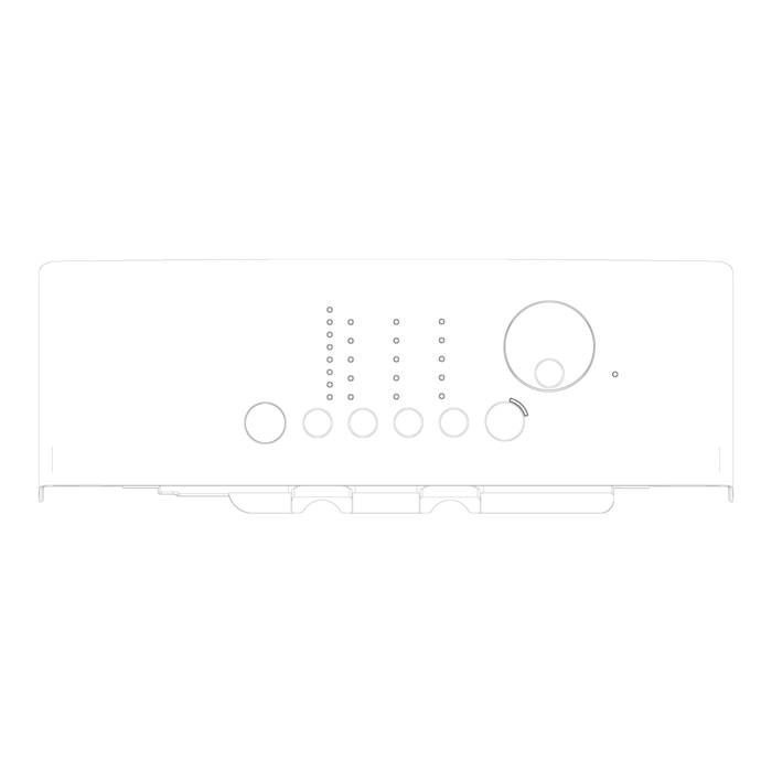 panel holder, white, Zanussi