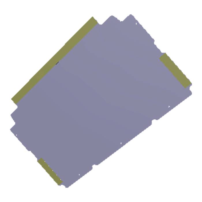 Abdeckblende, Boden