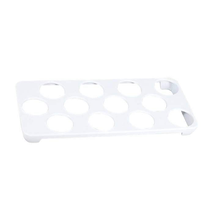 Egg holder, white, 254.8x116.8mm