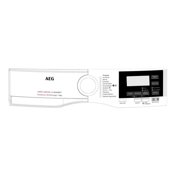 control panel, white, AEG, CS
