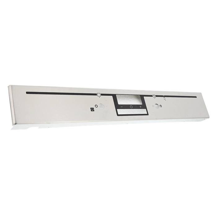 BEDIENBLENDE,INOX,60CM, SET, 2