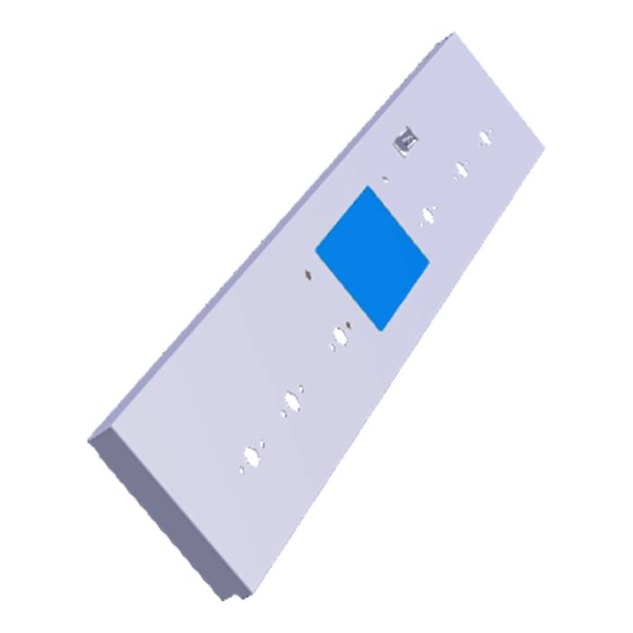 control panel, inox
