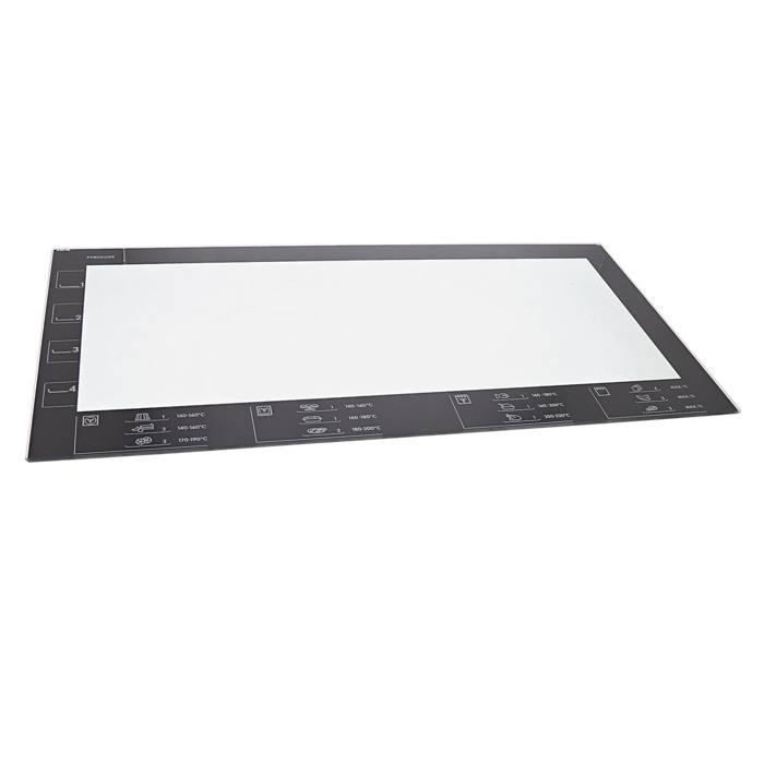 Hochtemperatur-Türglas - 524x263mm