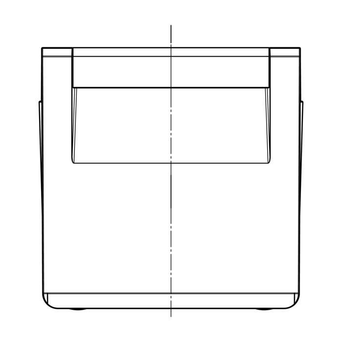 låda grönsaks-, komplett, neutral, 222x225mm