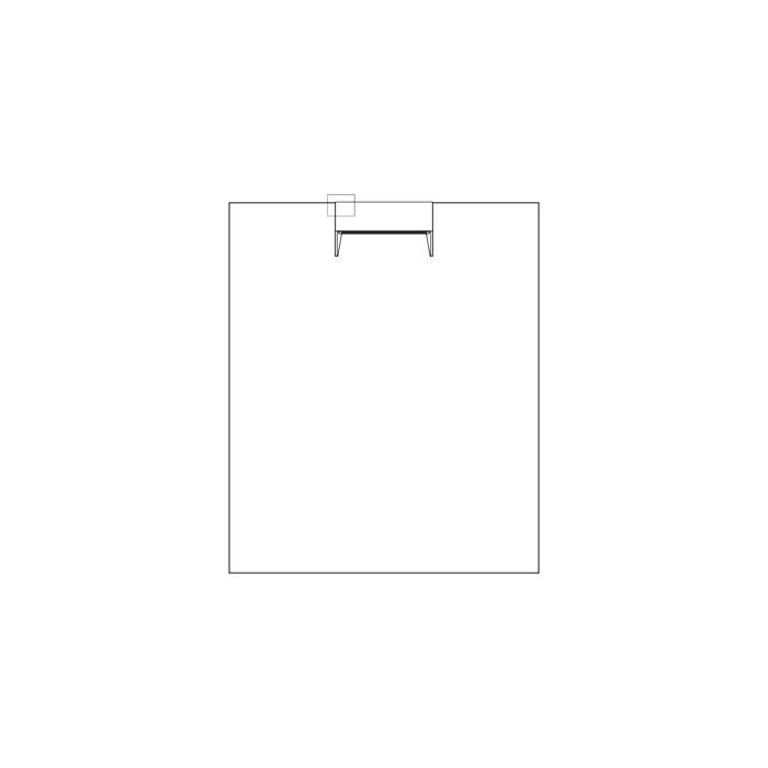 luckans ytterpanel, vit, Husqvarna, 60