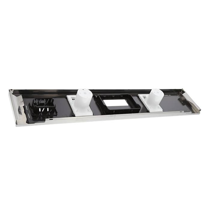 panel obslugi,nierdzewny,60cm, SET, 2K
