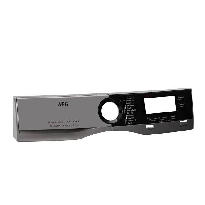 control panel, silver, AEG