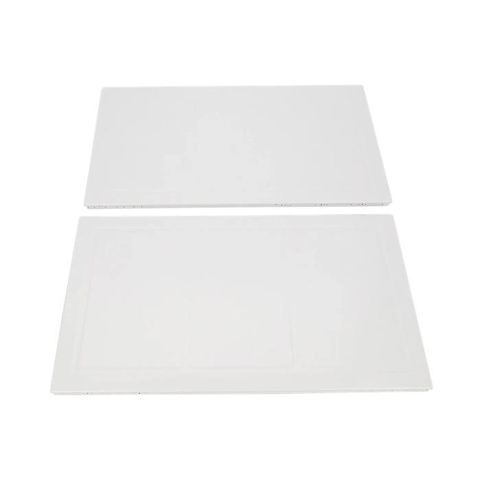 side panel, white, kit, L+R