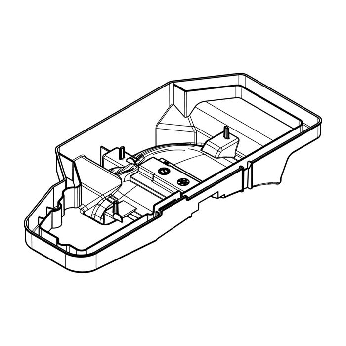 cubeta evaporacion, 320.5x146mm