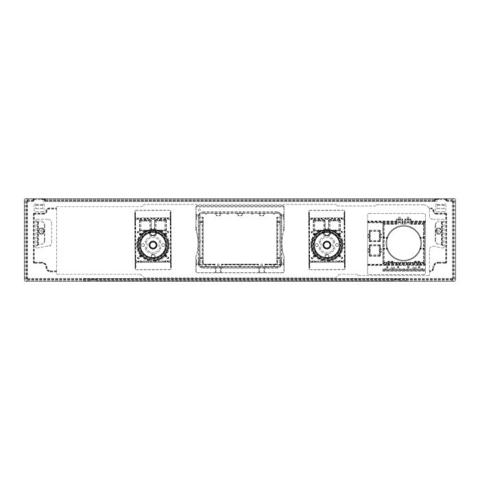 control panel, white