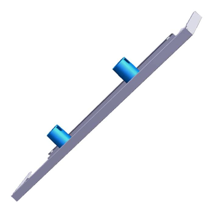 BEDIENBLENDE,INOX,60CM,2K