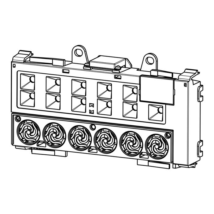 Placa de interface do utilizador para máquina de lavar loiça