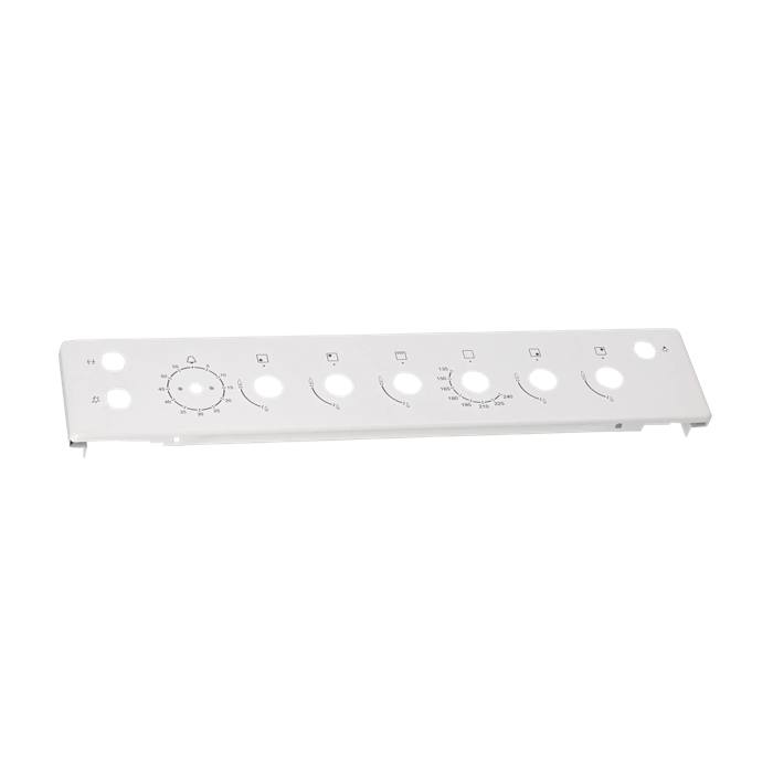 control panel, white