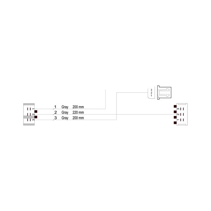 rampe, module d'affichage, module, XC1<->BS003/BC004