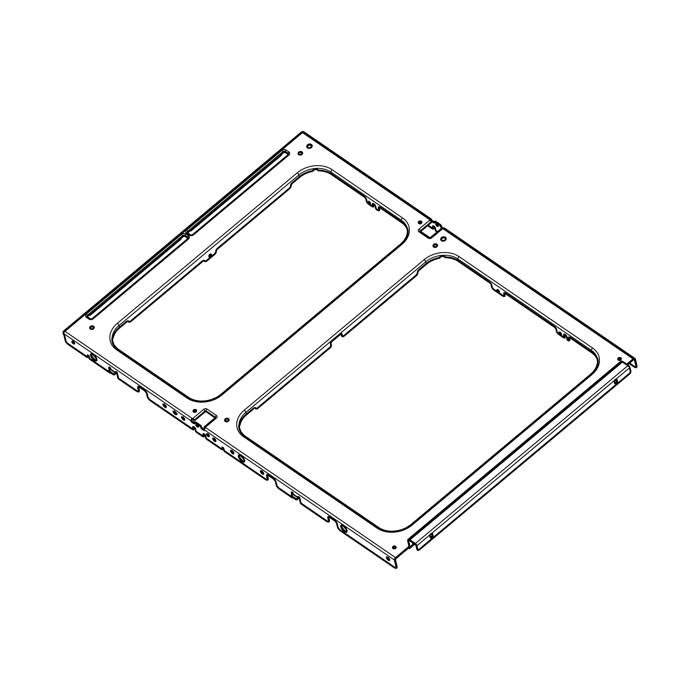 front panel, black