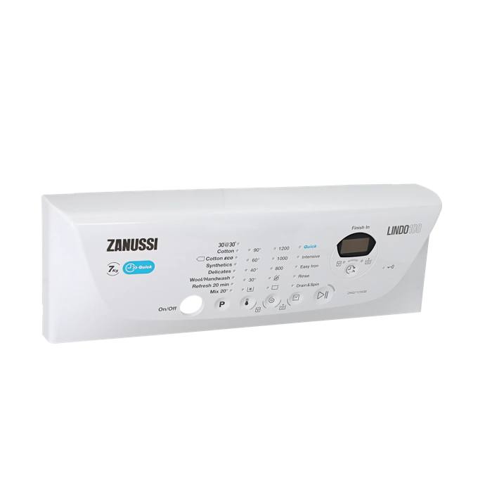 panel holder, white, Zanussi, EN