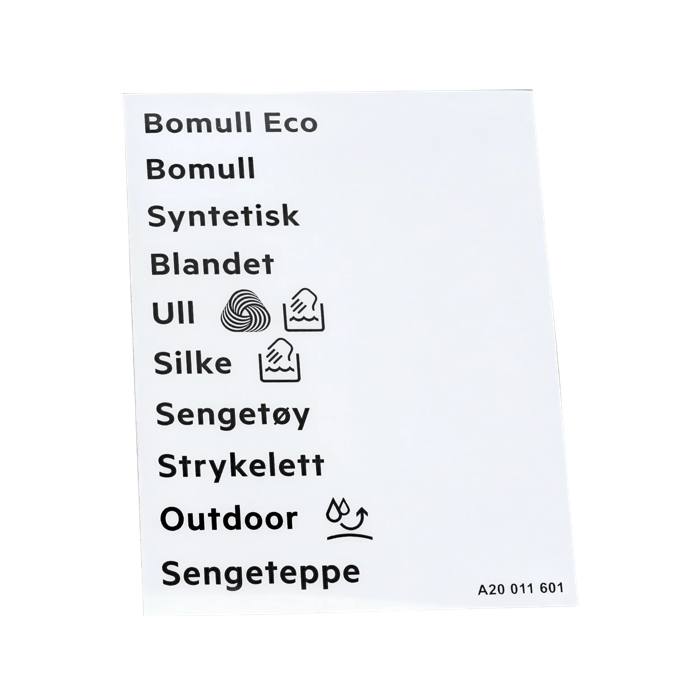 programme plate, adhesive