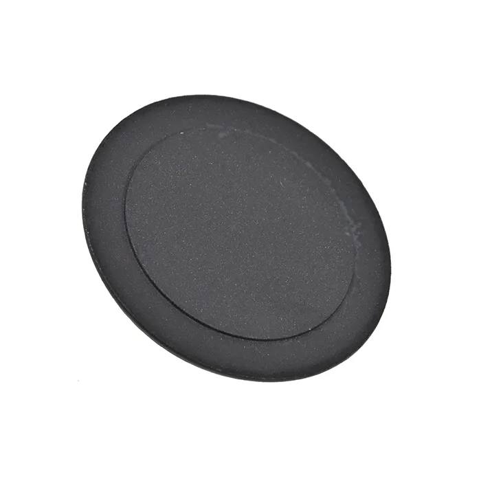 Copertura nera per bruciatore medio del piano di cottura - 71 mm