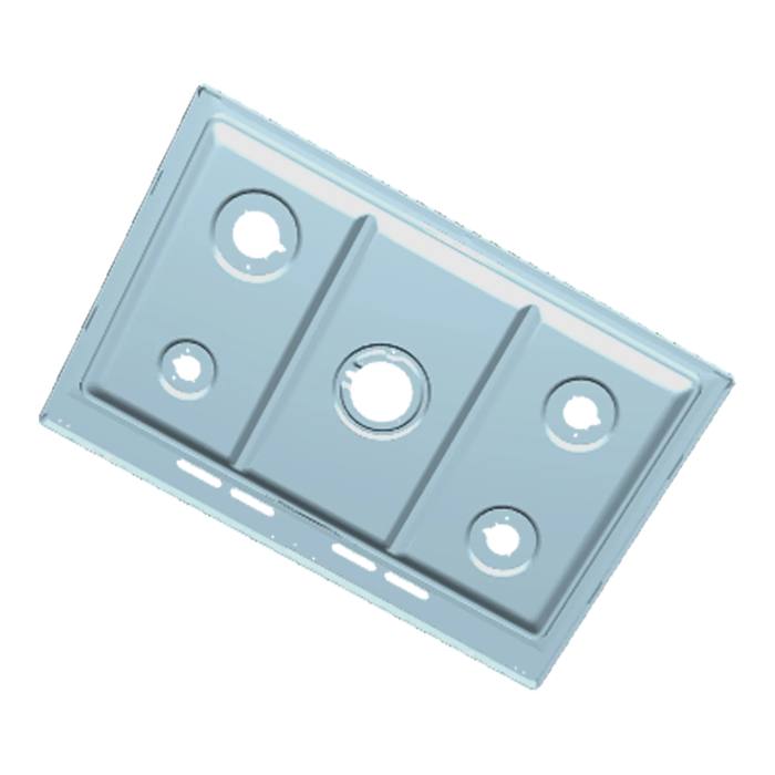 work top, inox, 894x590mm