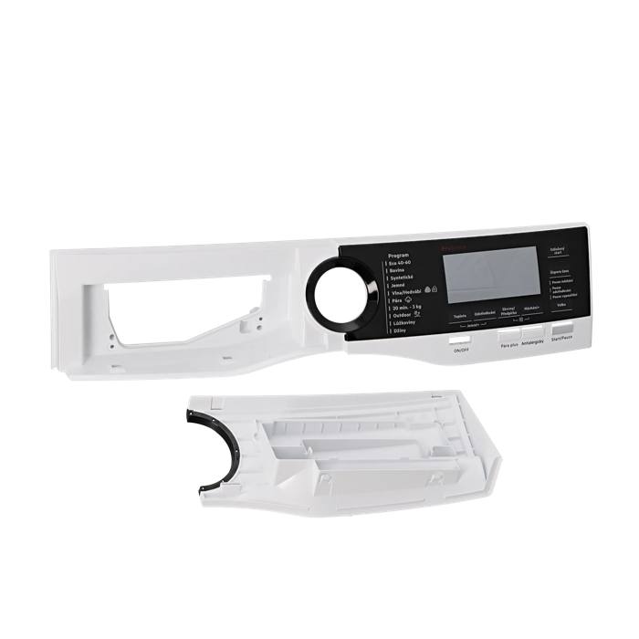 control panel, white