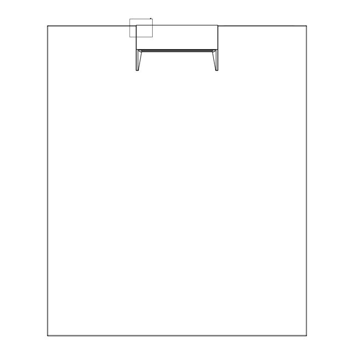 door outer panel, inox, Electrolux, [590x705mm]