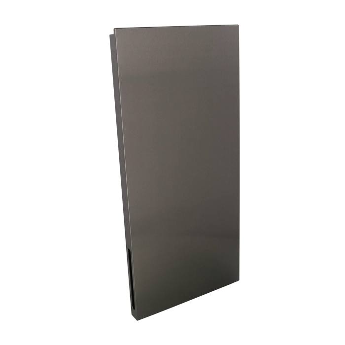 refrigerator door, assembly, black, 1212x595