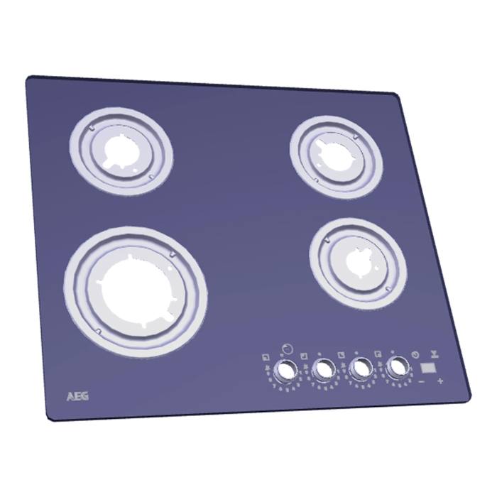 work top, white, Electrolux, 590x520mm
