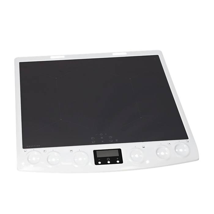 dessus avec encadrement, blanc, 60cm