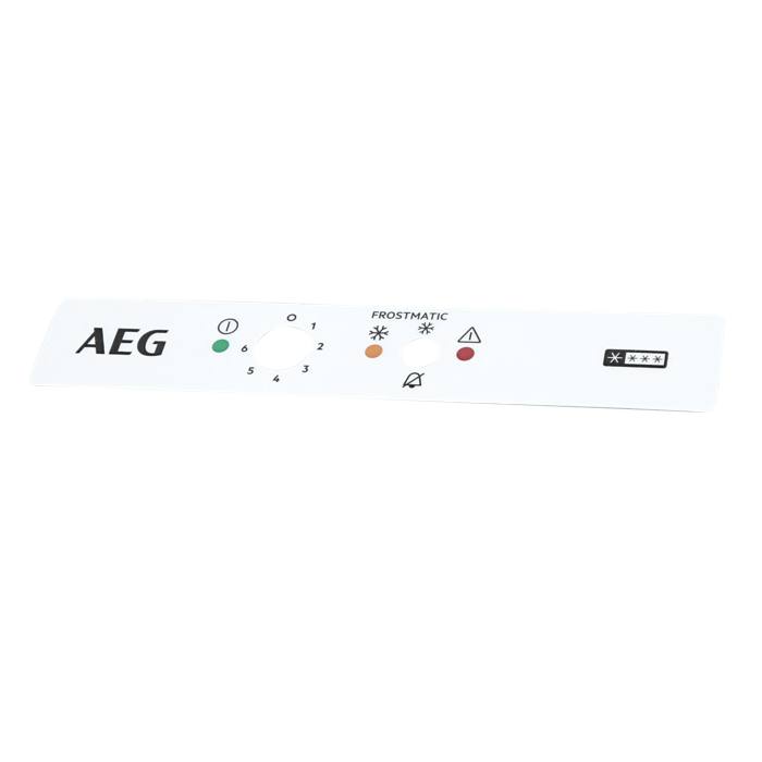 programme plate,AEG,7801,195x34mm