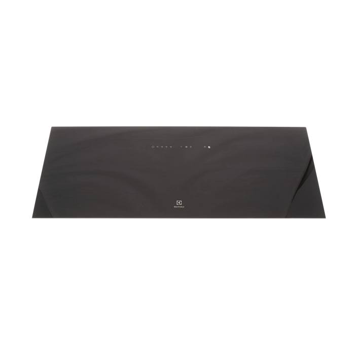 glass panel,upper,black,90cm ELX