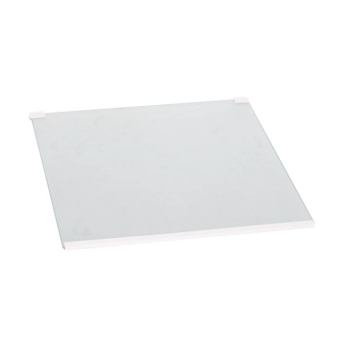 hylla glas-, komplett, neutral, 405x385mm