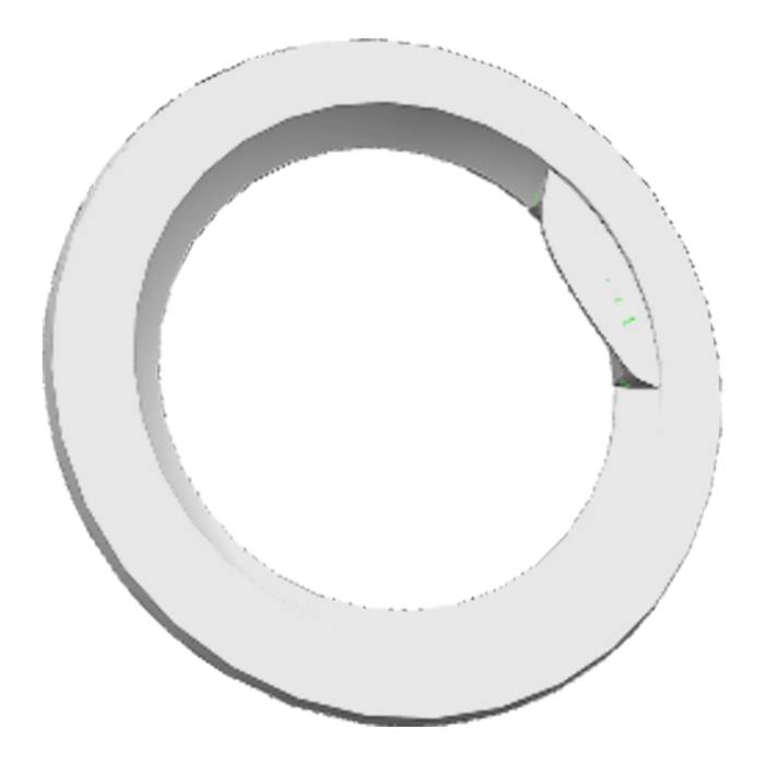 door frame,front,chrome plated,Ø483mm