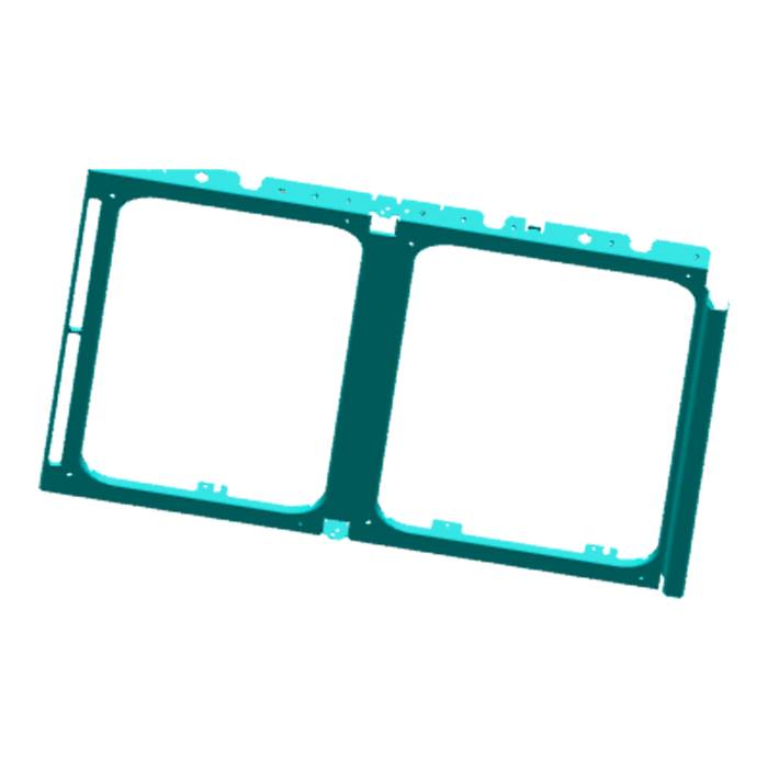 front frame, black