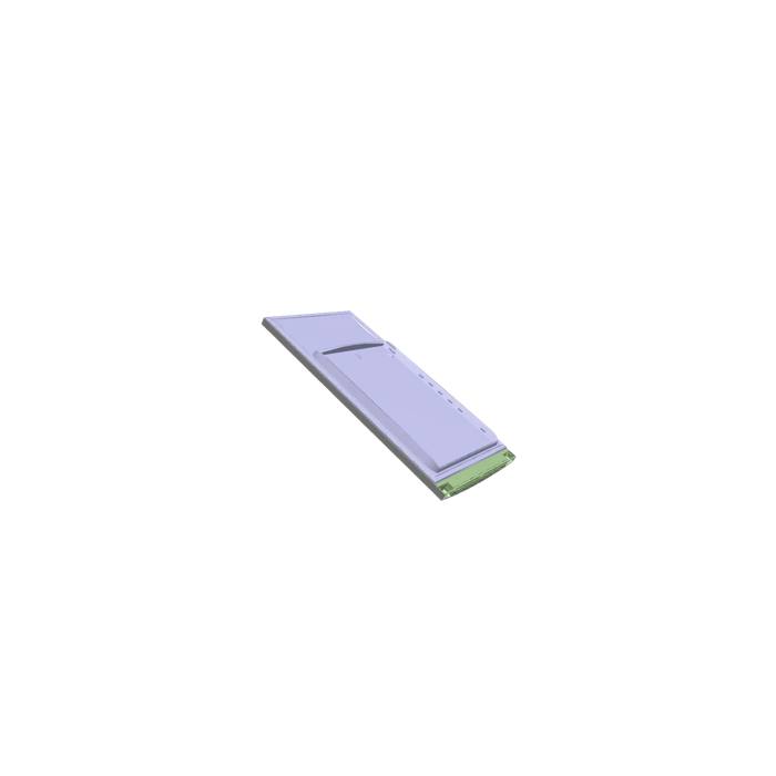 fridge door, inox, LCD,586x1174mm