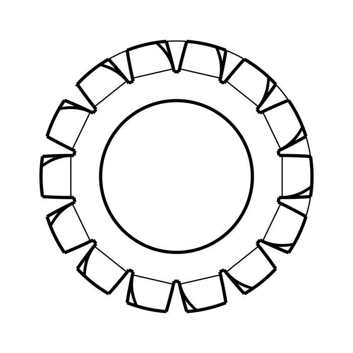 lock washer, thermocouple