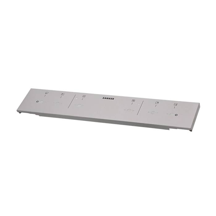 Bedienblende,Inox,Zanker,60cm,6K
