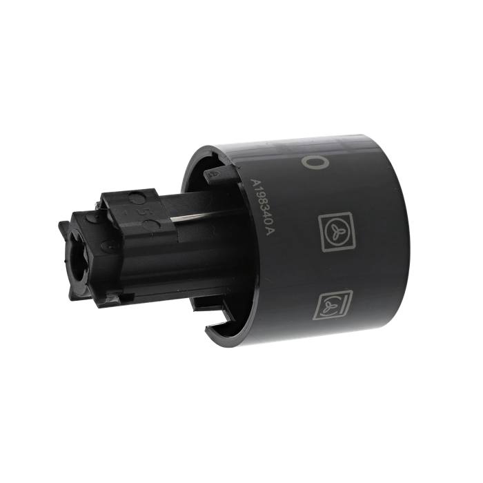 knob, function, black, 7+0