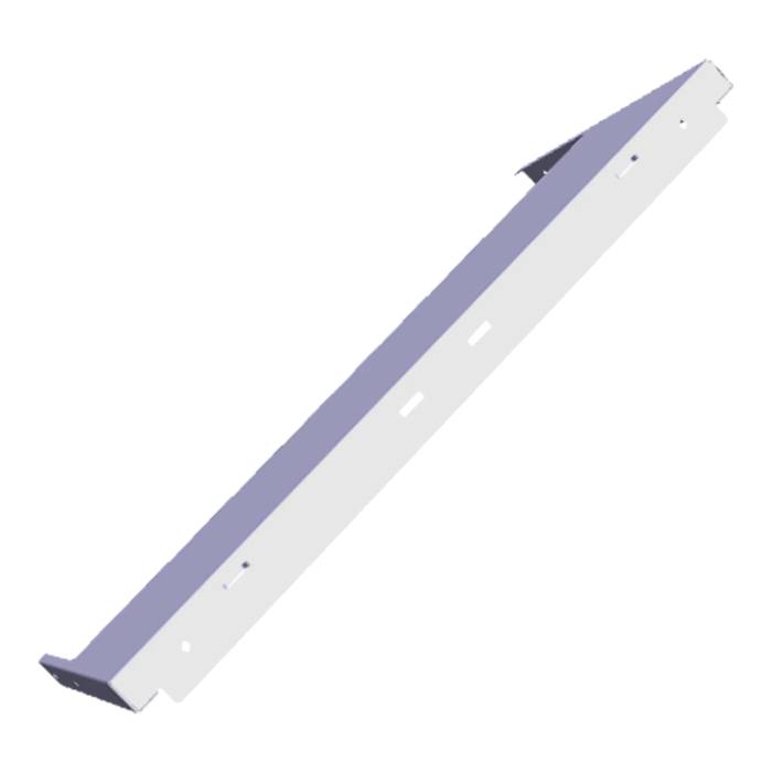 extension piece, silver, 458,7x276,5x32,2