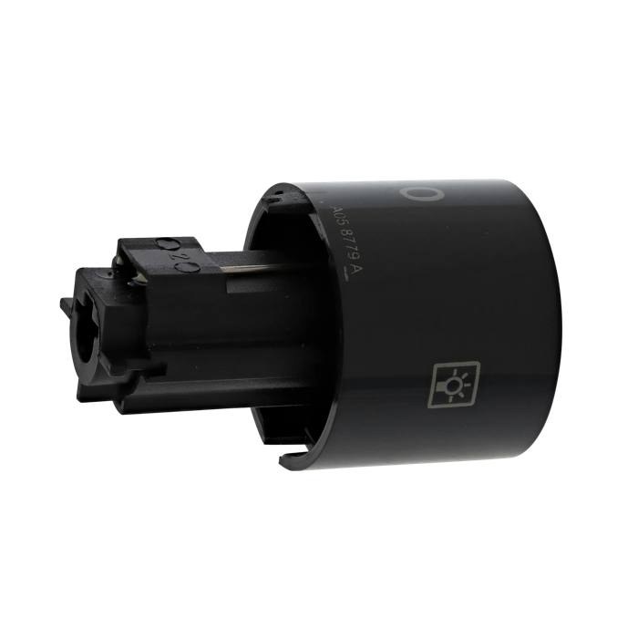 knob, function, black, 3+0